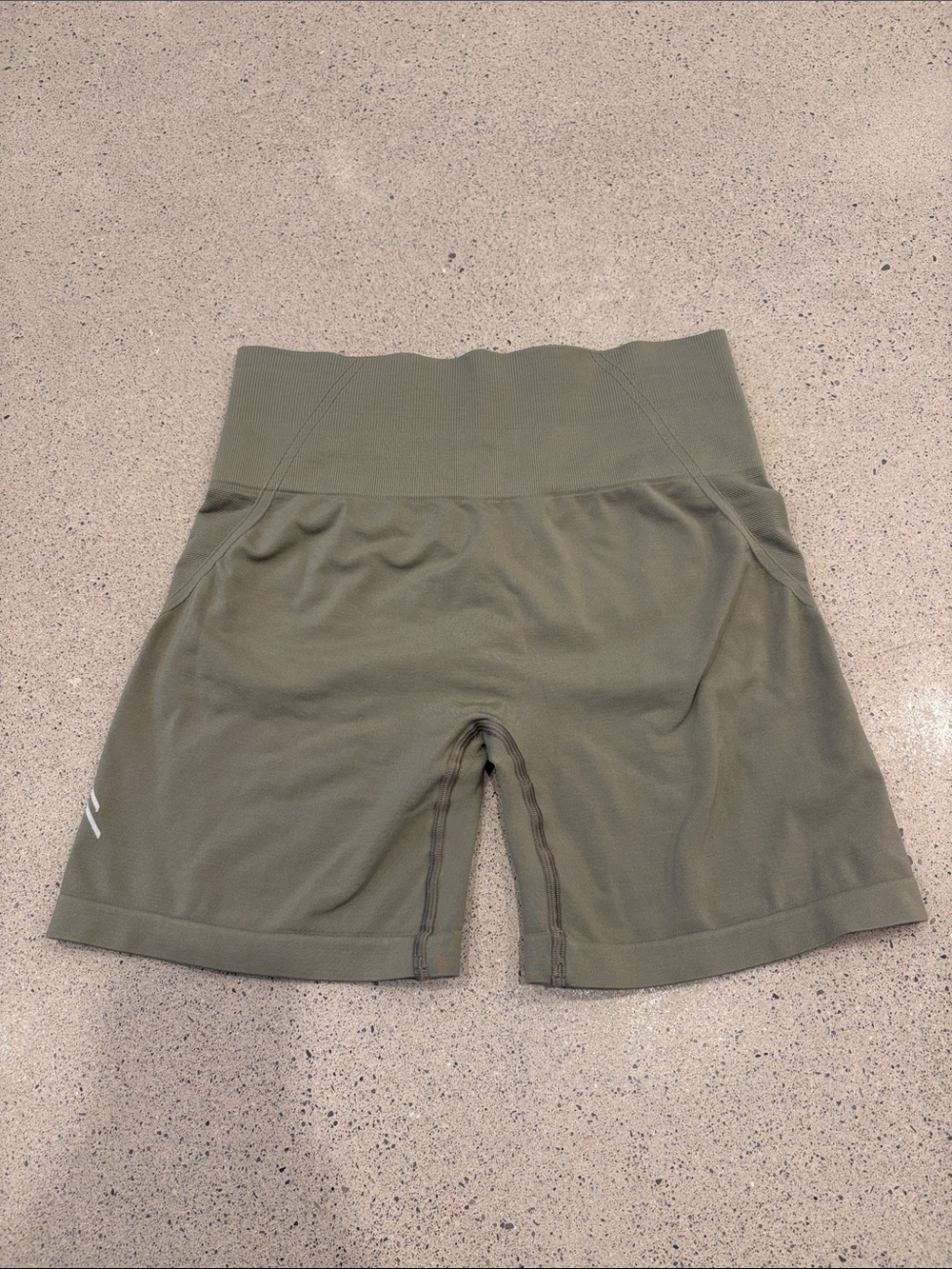 Oner Active Olive High-Waist Bike Shorts